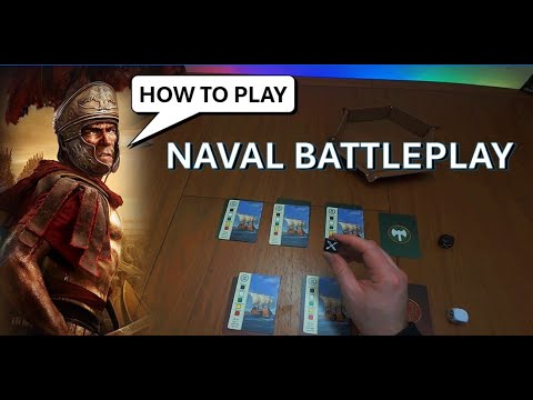 Rome Total War: The Board Game - How to Play the BattlePlay Expansion Naval Battles