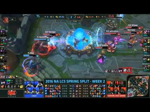 NALCS 2016 W2D1 highlights