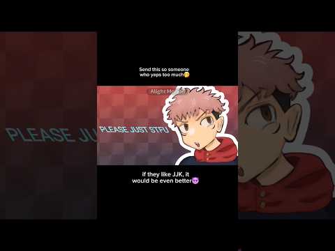 STFU!! | #memes #edit #animation #tweening #animeart #art #jujutsukaisen #yujiitadori #yuji RE-UP