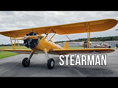 The Stearman Is A Slow Airplane With A Big Engine