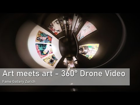 Art meets Art – 360° Drone Clip