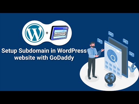 How to Setup a Subdomain in GoDaddy for a WordPress Website | Redirecting Subdomain