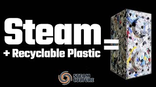 Steam + Recyclable Plastic = Buildings of the Future! - Steam Culture #shorts