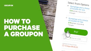 How to Purchase a Groupon Goods Deal