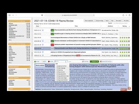 How to Include and Exclude References on Rayyan | Systematic and Literature Review Tool
