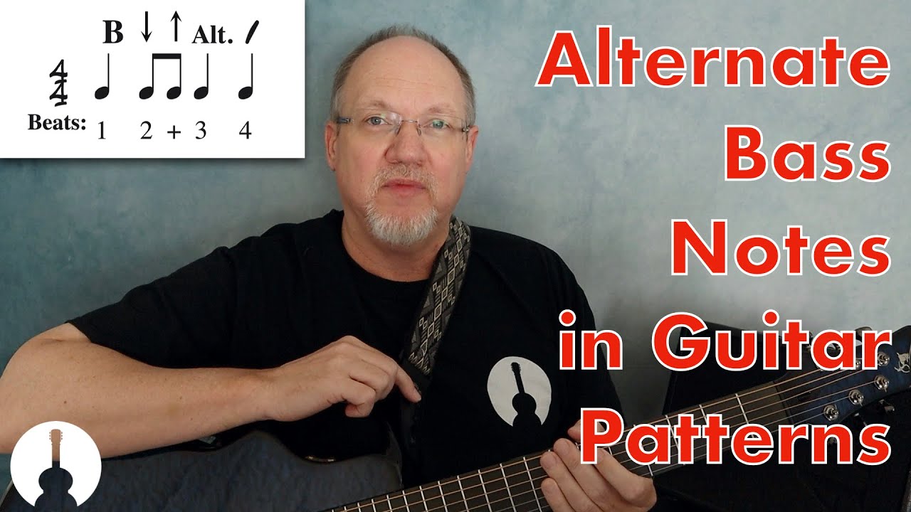 Better Guitar Strumming Patterns with Alternate Bass Notes