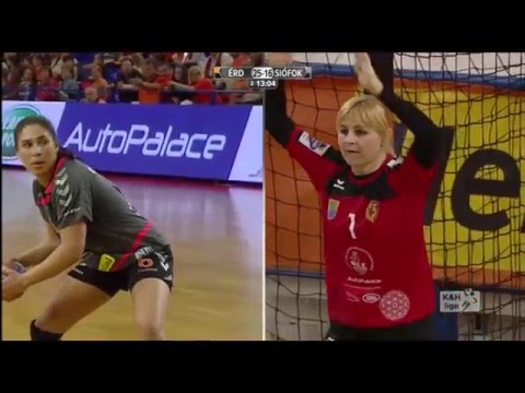 Asma El Ghaoui Highlights Érd vs Siófok KC 2016.04.20