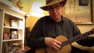 &quot;Blue Shadows&quot; by Randy Newman on baritone uke (with tab)