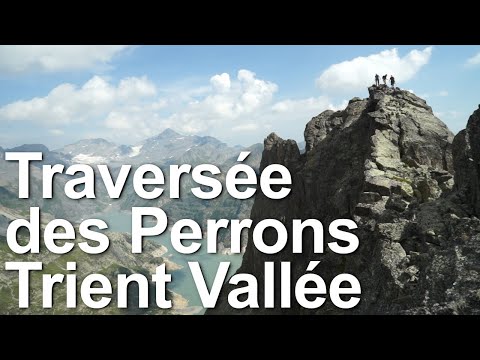 Crossing the Perrons East West Aiguilles Rouges Chamonix Mont-Blanc mountaineering mountain climbing