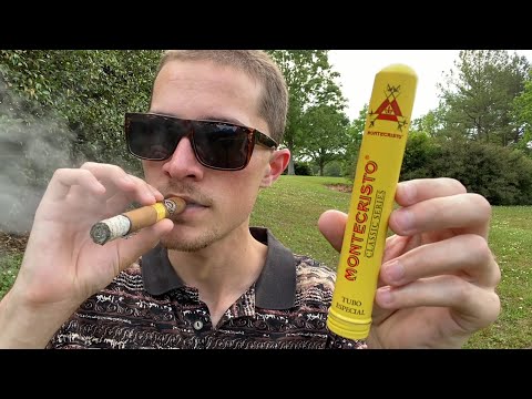 Smoking a Montecristo Cigar for the First Time