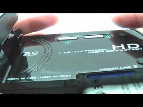 How to Use 1080P HD Camcorder with Touchscreen and 5x Optical Zoom - High Definition