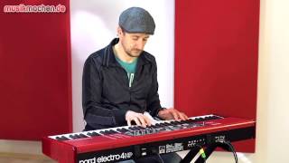 Video thumbnail for Clavia Nord Electro 4 HP Test by John Brian