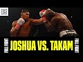 FULL FIGHT Anthony Joshua Vs Carlos Takam Unified Heavyweight Championship Of The World