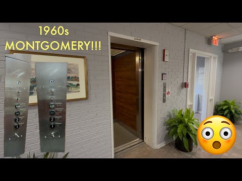 AMAZING 1962 Montgomery Hydraulic Elevator At Colonial Court In Glenview, Illinois