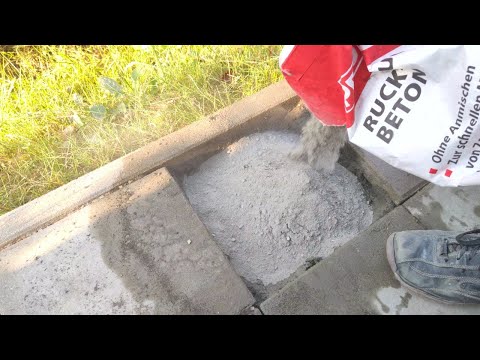 Ruck-Zuck Beton richtig verwenden - schnell und einfach betonieren