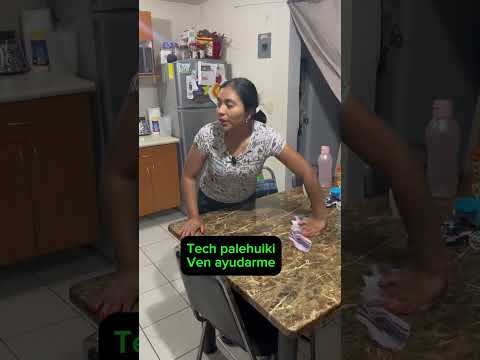 Conversación en náhuatl ”vamos a limpiar” #indígenas #nahuatl #mexicanos #limpieza