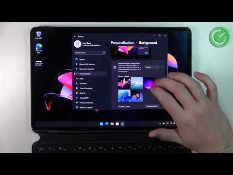 HUAWEI MateBook E Windows 11   How To Change Wallpaper
