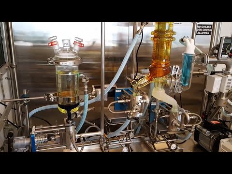 VTA short path distillation system