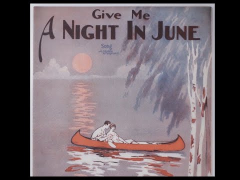 Johnny Marvin "Give Me A Night In June" on Victor 20984 (September 28, 1927) song by Cliff Friend
