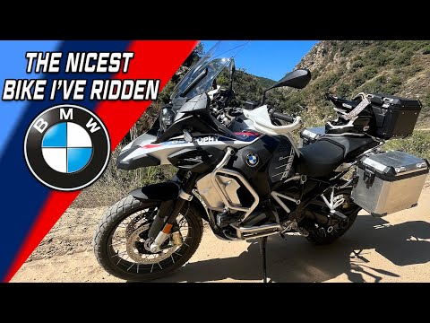 THIS IS THE NICEST BIKE I'VE RIDDEN - 2023 BMW 1250 GS TROPHY😍