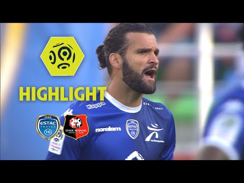 ESTAC Troyes - Stade Rennais FC (1-1) - Highlights - (ESTAC - SRFC) / 2017-18