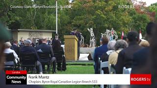 Hundreds Gather for Veterans Memorial Dedication | Rogers tv