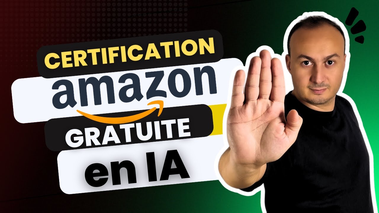 Amazon lance une Certification IA 100% Gratuite : Saisissez cette opportunité unique