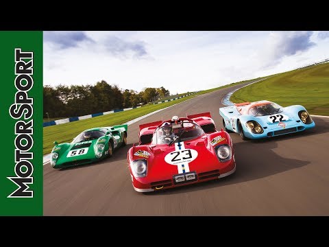 Triple test: Porsche 917, Ferrari 512S and Lola T70