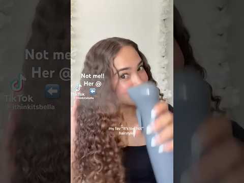 Curly hairstyle for school idea! All creds to ​⁠​⁠her 💗💓