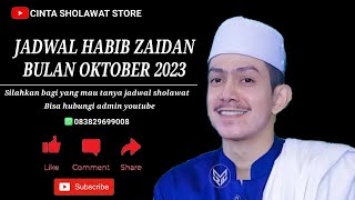 TRENDING JADWAL TERBARU HABIB ZAIDAN BULAN OKTOBER
