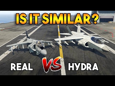 GTA 5 HYDRA VS REAL HYDRA | WHICH IS BEST?