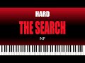 NF – The Search | HARD Piano Cover