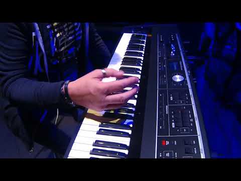 NAMM 2018   Roland VR 730 Performance Keyboard