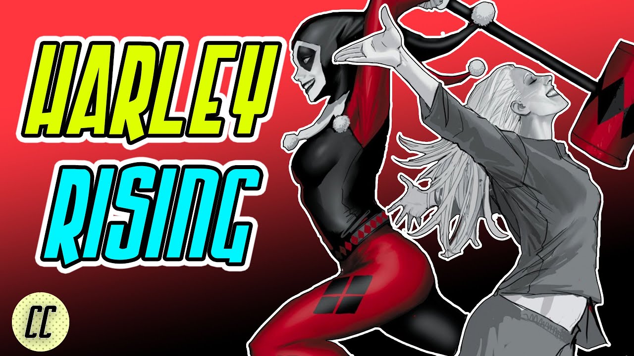 HARLEY QUINN Black White & Red | Here's Poison Ivy