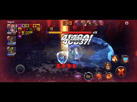 Insane dmg queen sharon easy clear knull stage 9 whitout support maystque and valk