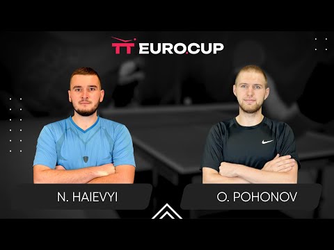 15:30 Nazarii Haievyi - Oleksandr Pohonov 20.06.2025 TT Euro.Cup Ukraine Master. TABLE 4