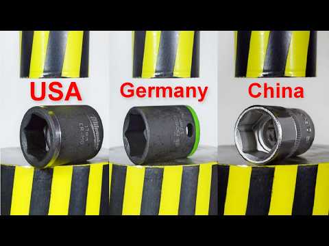 HYDRAULIC PRESS VS EXPENSIVE AND CHEAP TOOLS