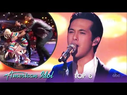 Laine Hardy: Katy Perry LOSES IT After This Johnny B. Goode Performance! | American Idol