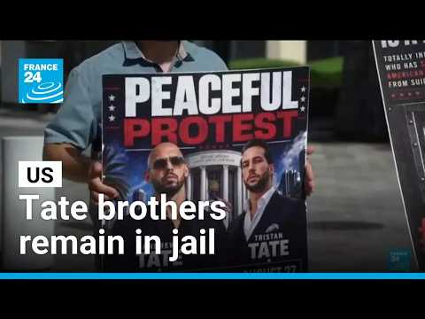 US : Tate brothers remain in jail as judge delays bail decision