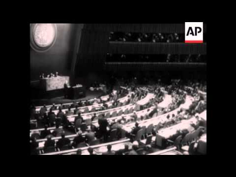 MACMILLAN ADDRESSES UN