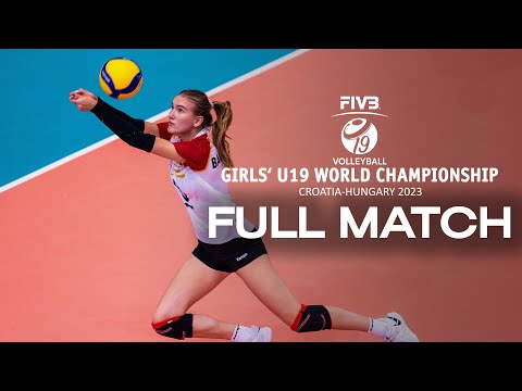 DOM🇩🇴 vs. GER🇩🇪 - Full Match | Girls' U19 World Championship | Pool B