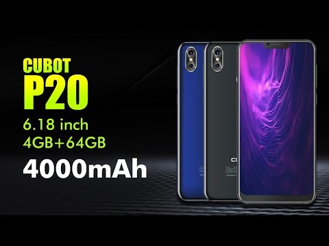 CUBOT P20 3D rendering video