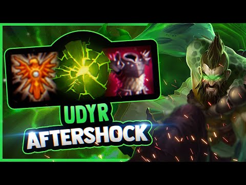 Should You Use Aftershock on Udyr Jungle in Season 10  - League of Legends