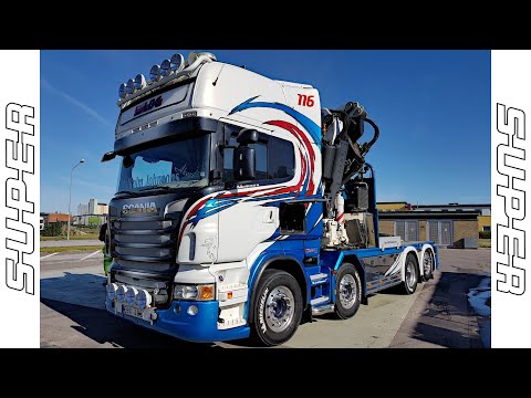 Scania R560 (sound) - Malmö LBC - Malkolm Johnsons Åkeri & Konsult AB - Ex. Aaltonen Åkeri