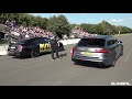 BRABUS 800 E63S AMG 4Matic+ vs 750HP ABT Audi RS6+ with iPE Exhaust!