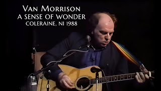 Van Morrison - A Sense of Wonder, Coleraine, NI, 1988. Derek Bell, piano, Clive Culbertson, bass.