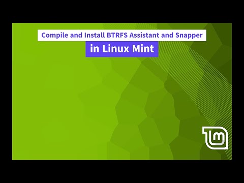 Compile and Install BTRFS Assistant and Snapper in Linux Mint