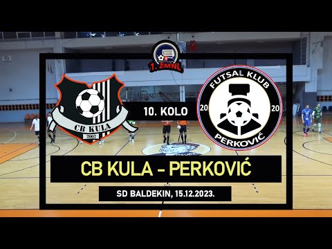 1. ŽMNL: CB KULA - PERKOVIĆ  3:1, 15.12.2023.