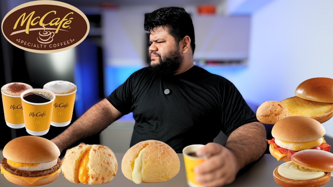 Comprei o Cardápio inteiro do MC Café!