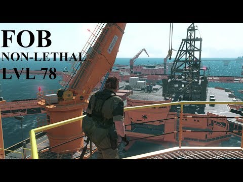 MGSV TPP - FOB infiltration #3 R&D platform Lvl 78 non-lethal no alerts